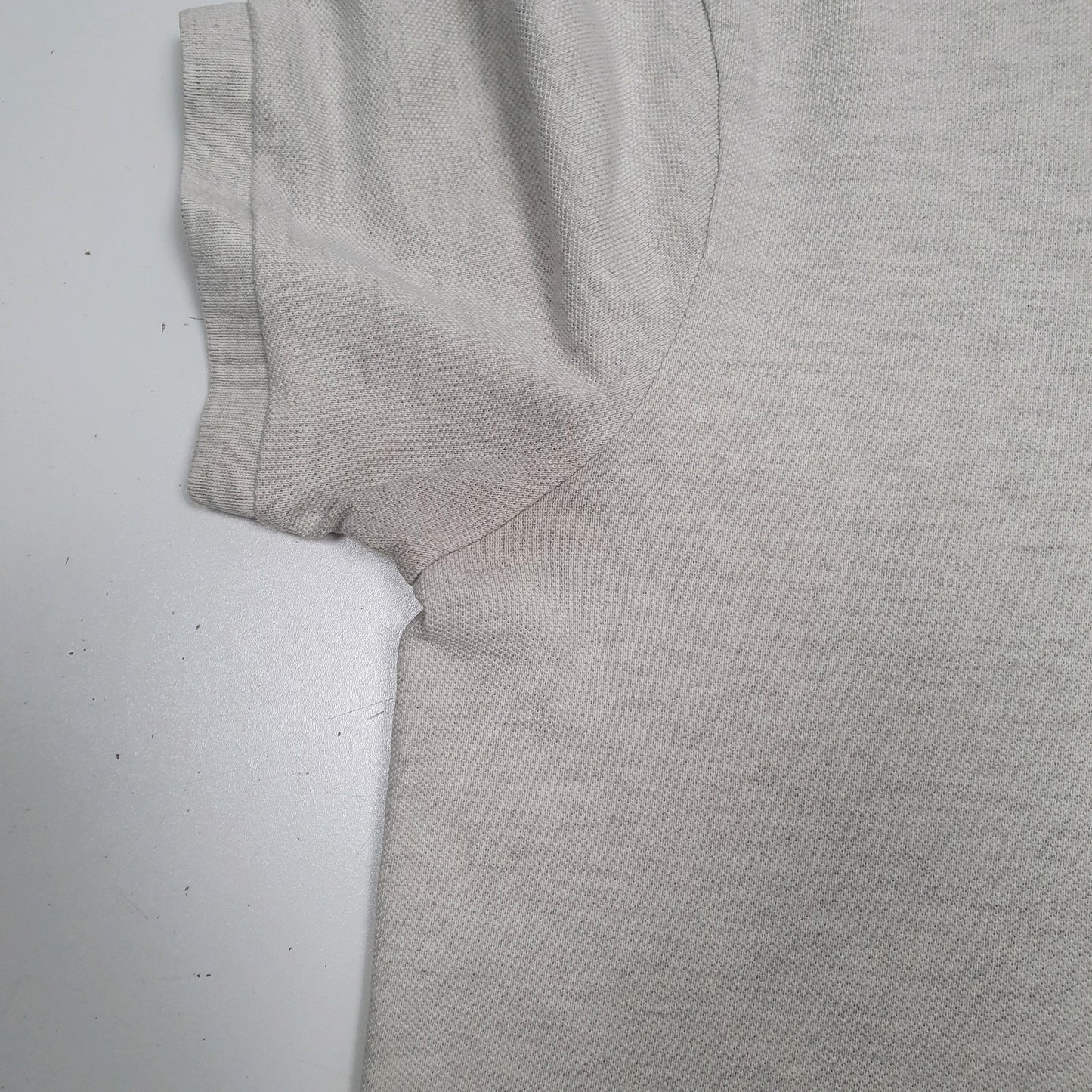 Mens Grey Polo Ralph Lauren Custom Slim Fit  Polo Shirt