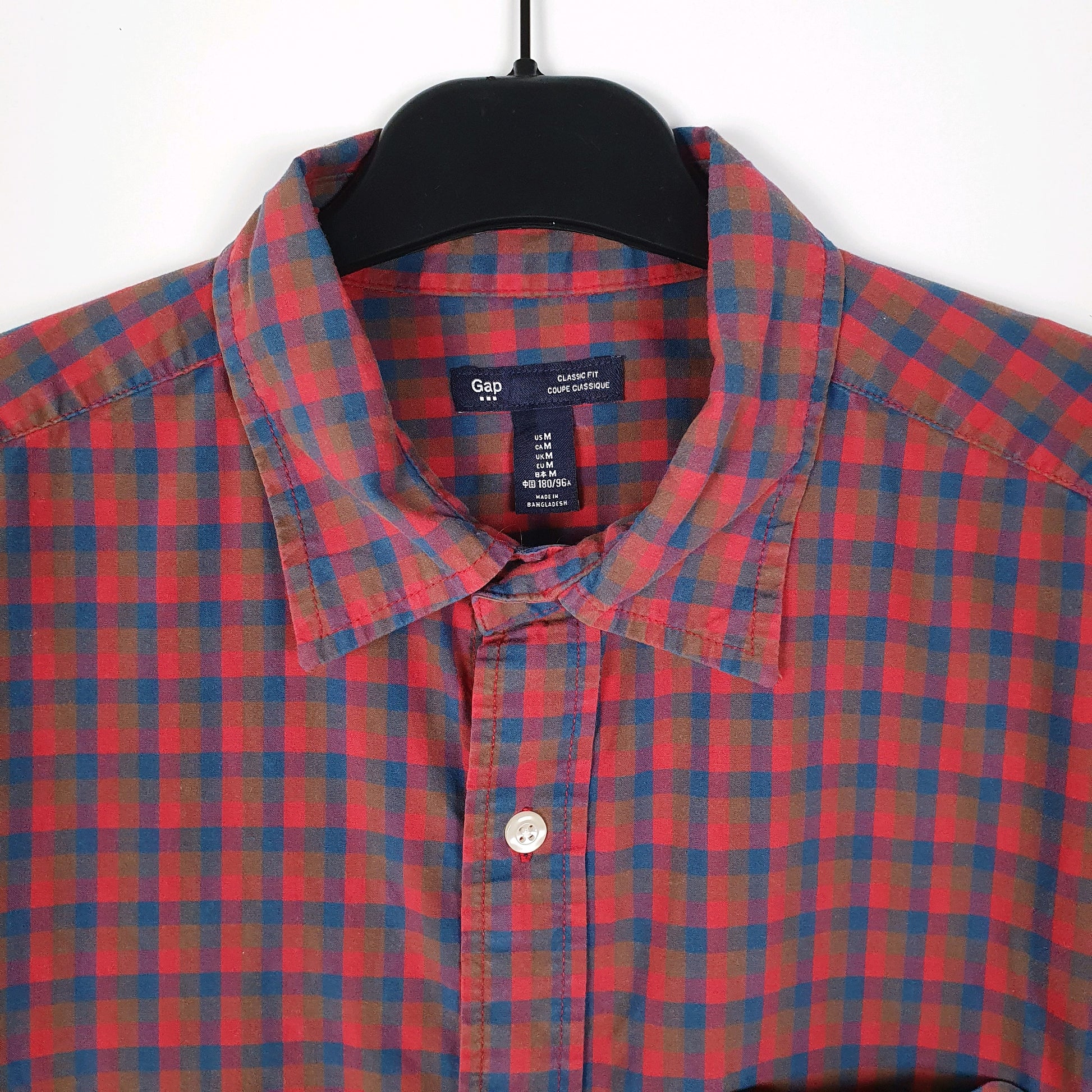 Mens Red GAP   Shirt