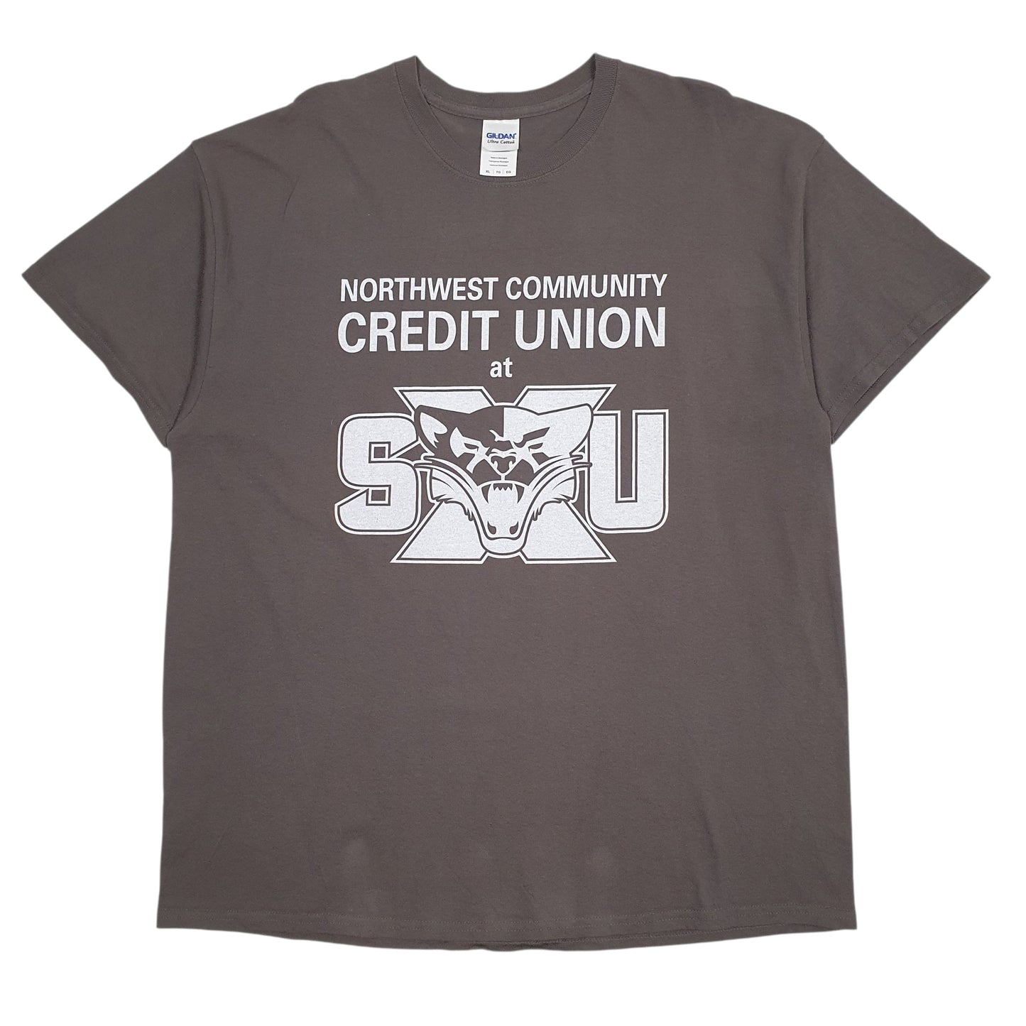 Mens Grey Gildan  Short Sleeve T Shirt