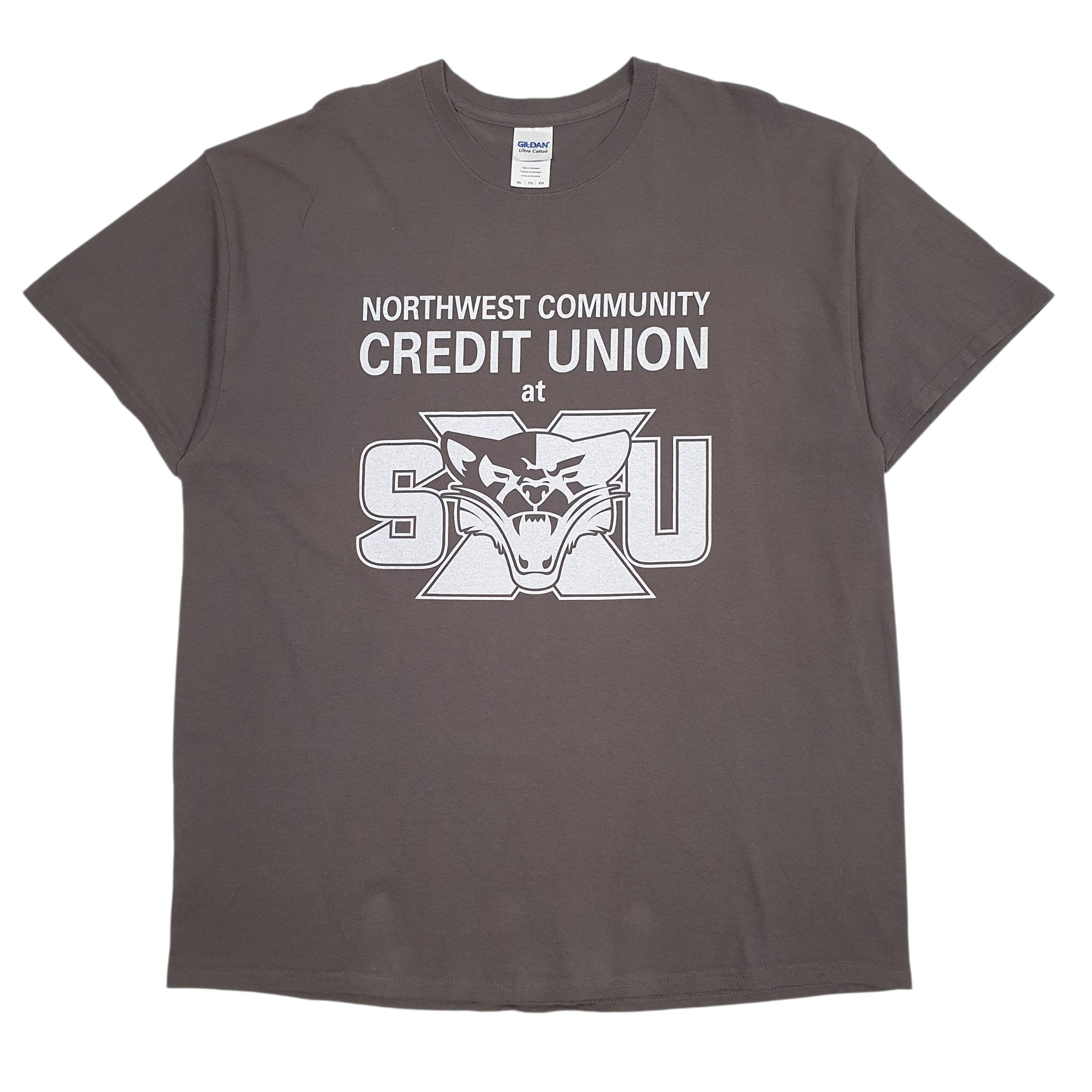 Mens Grey Gildan  Short Sleeve T Shirt