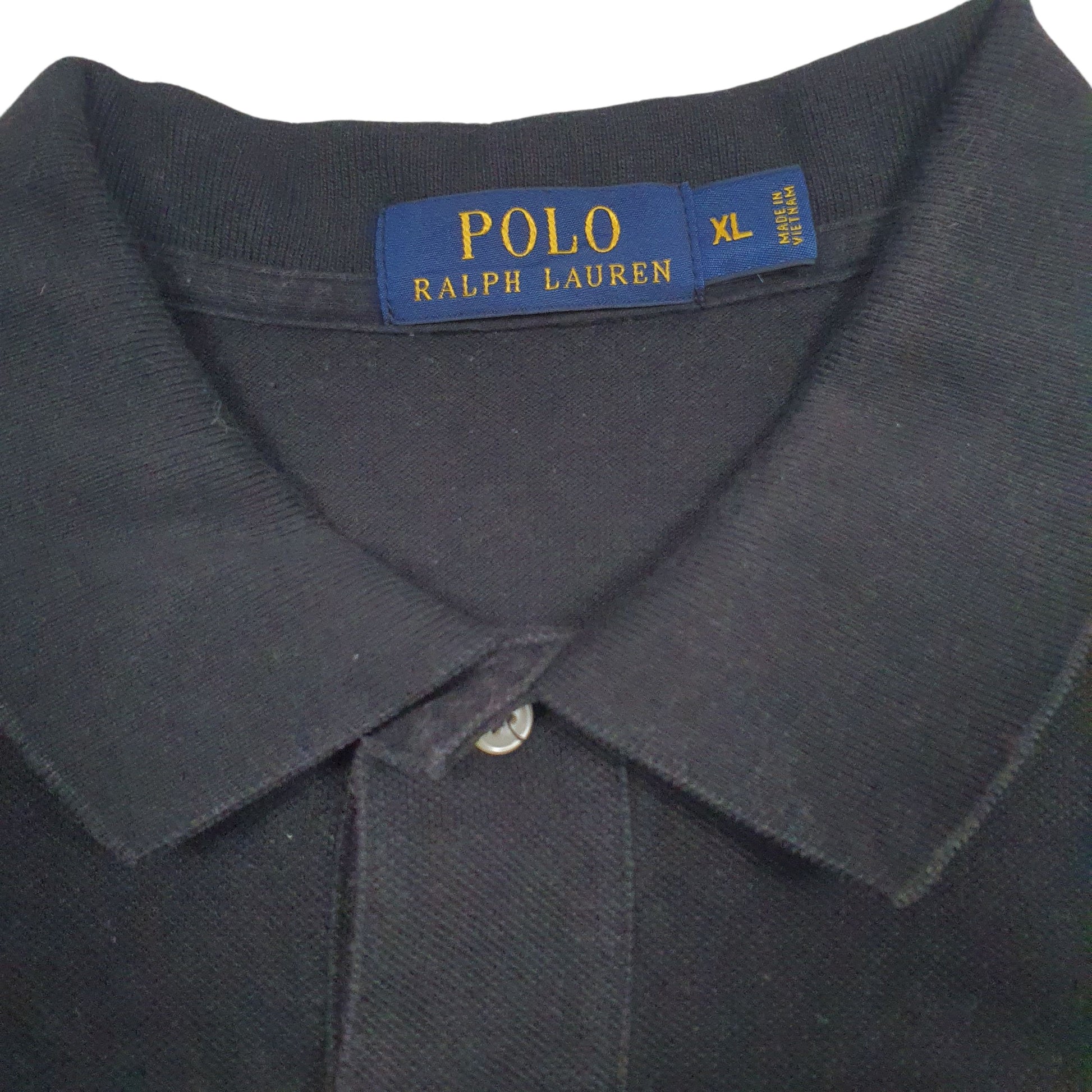 Mens Black Polo Ralph Lauren   Polo Shirt
