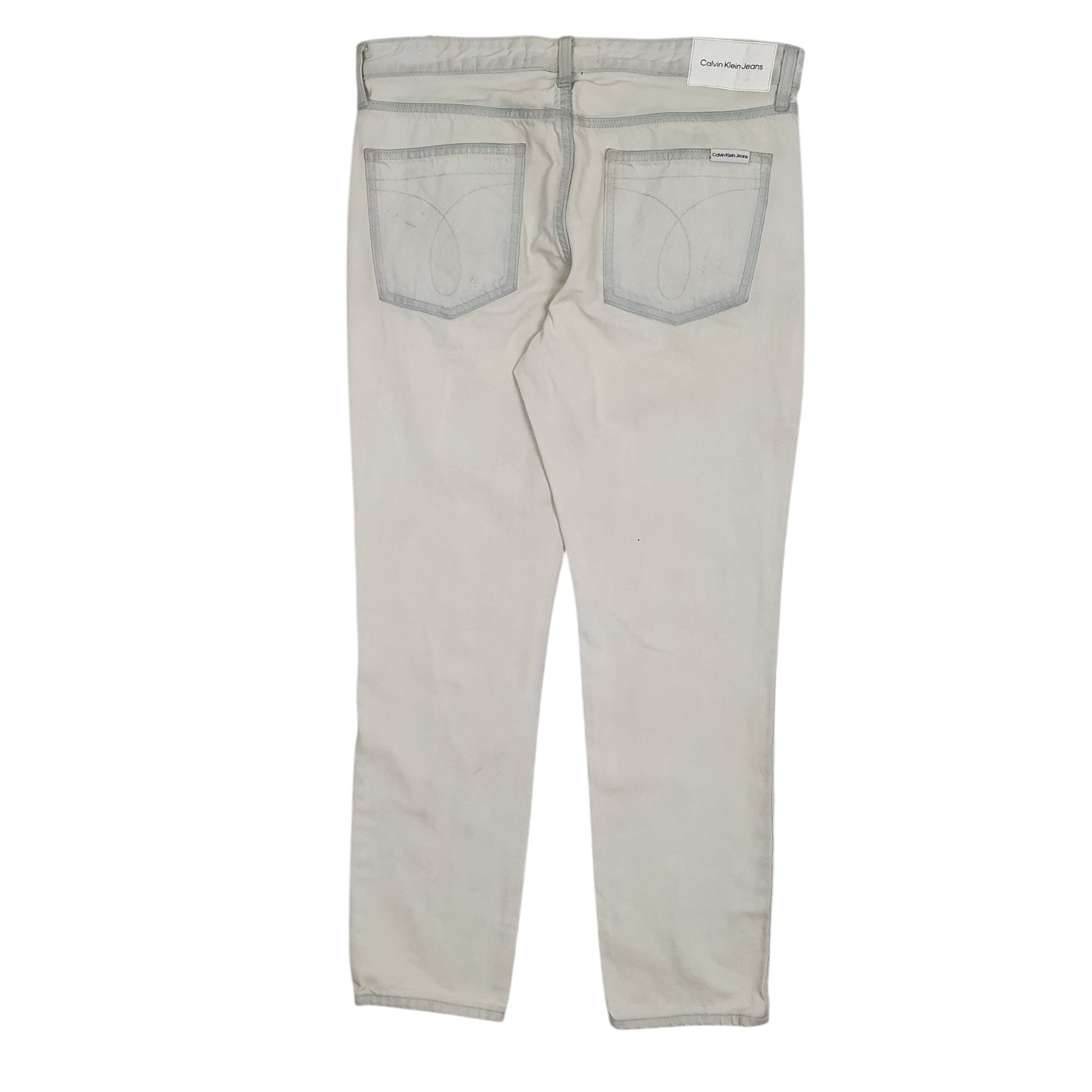 Mens Cream Calvin Klein   Jeans