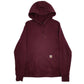 Womens Burgundy Carhartt  Hoodie Jumper