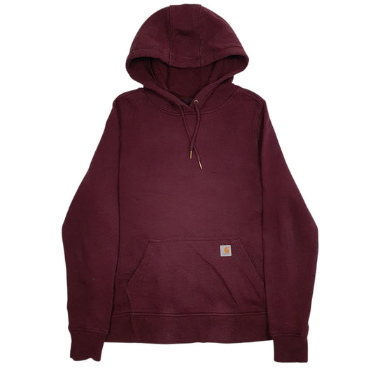 Womens Burgundy Carhartt  Hoodie Jumper