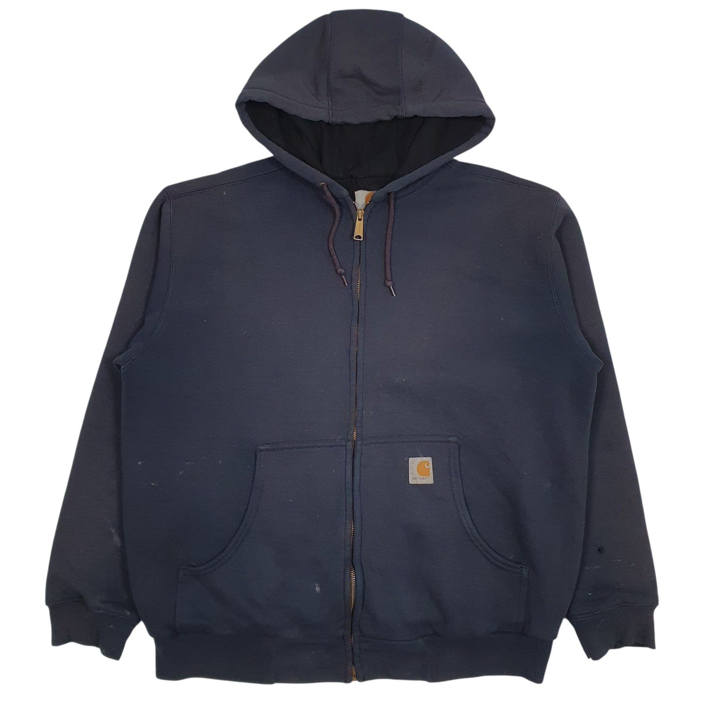 Mens Navy Carhartt Padded Full Zip Jumper