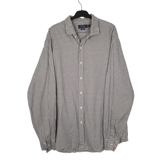 Mens Grey Polo Ralph Lauren  Long Sleeve Shirt