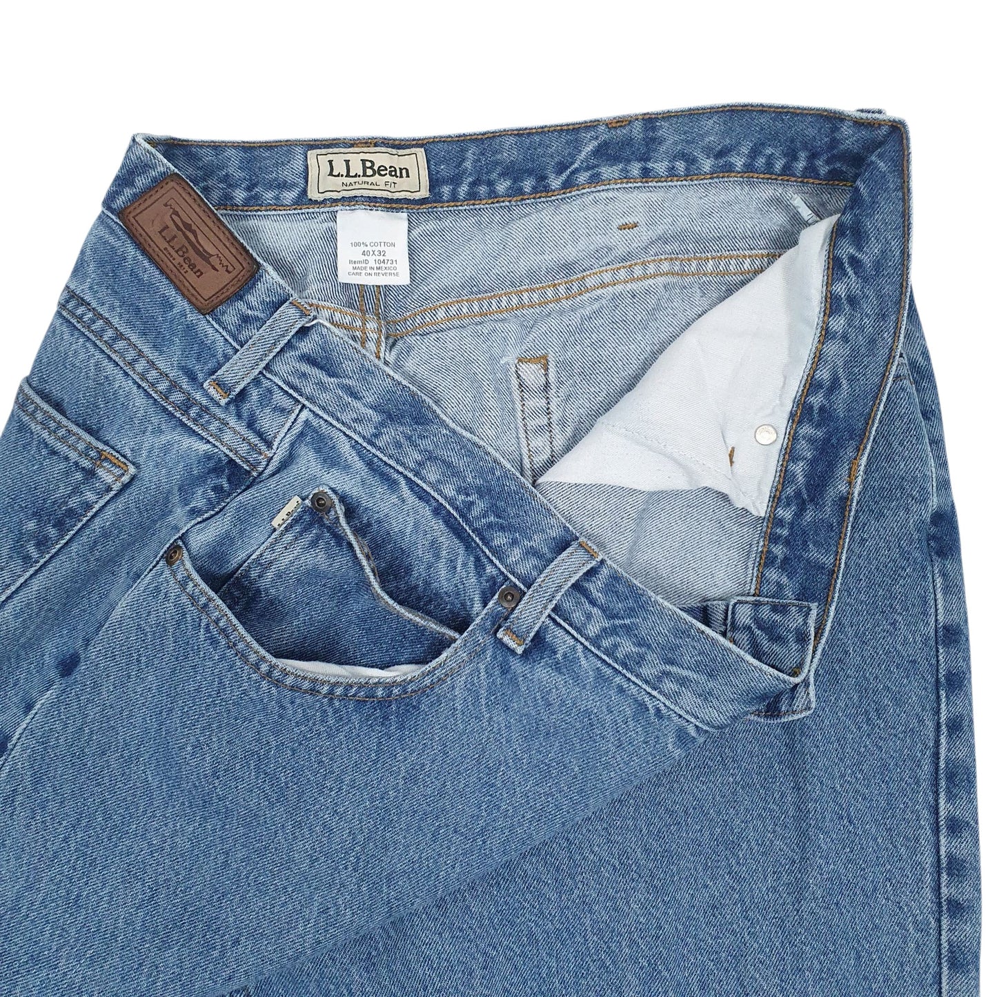 Mens Blue L.L.Bean   Jeans