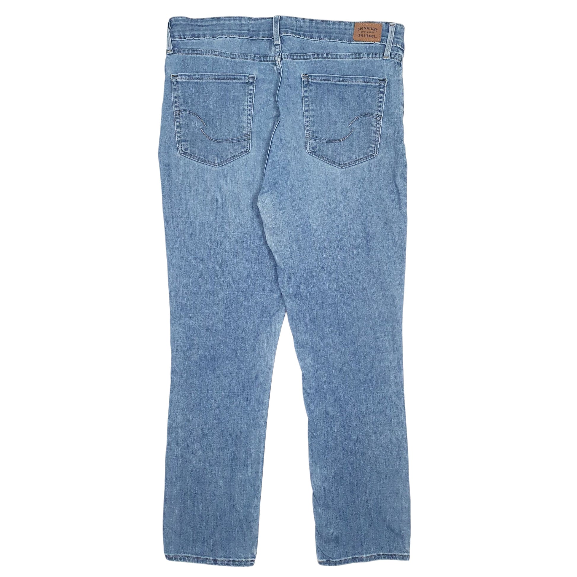 Womens Blue Levis  Full Zip Jeans