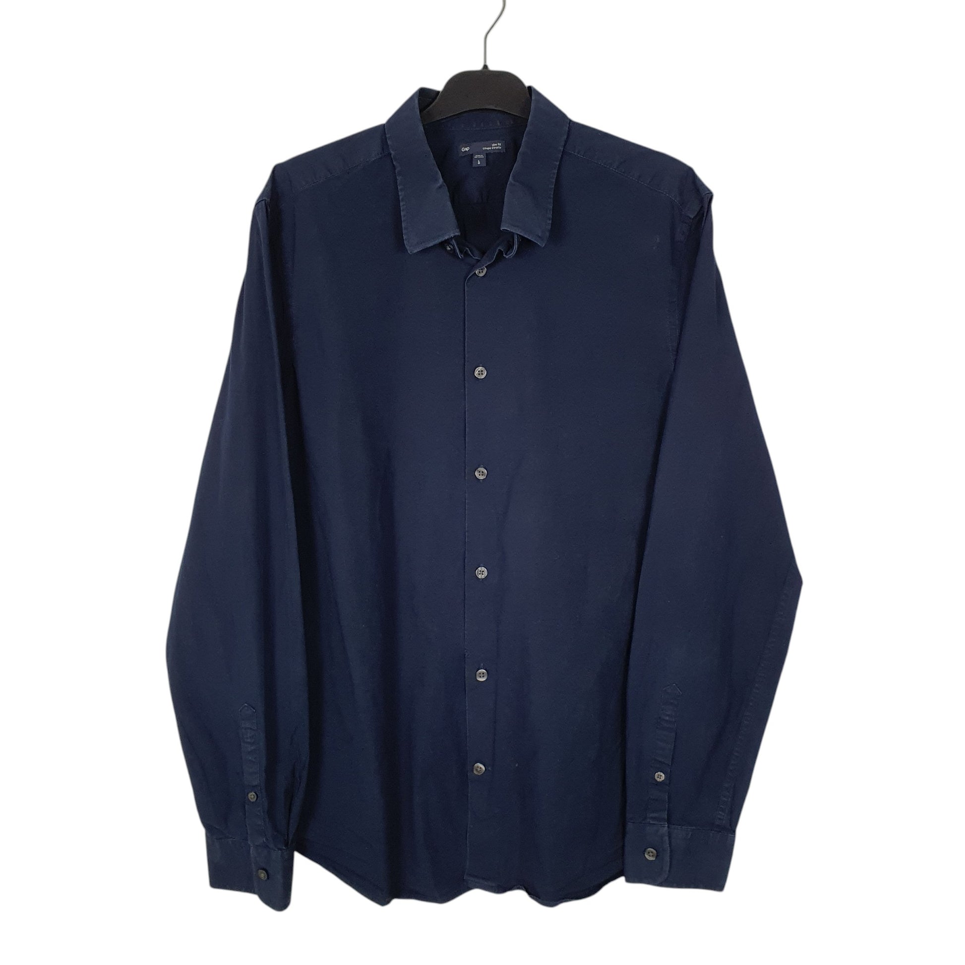 Mens Navy GAP  Long Sleeve Shirt