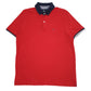 Mens Red Tommy Hilfiger  Short Sleeve Polo Shirt