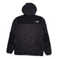 Mens Black The North Face Windbreaker Puffer Full Zip Coat