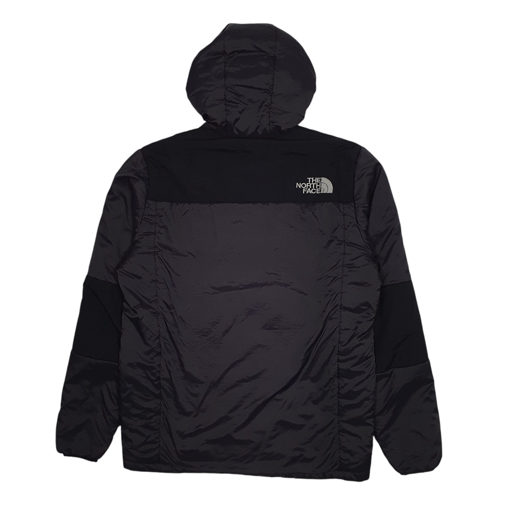 Mens Black The North Face Windbreaker Puffer Full Zip Coat