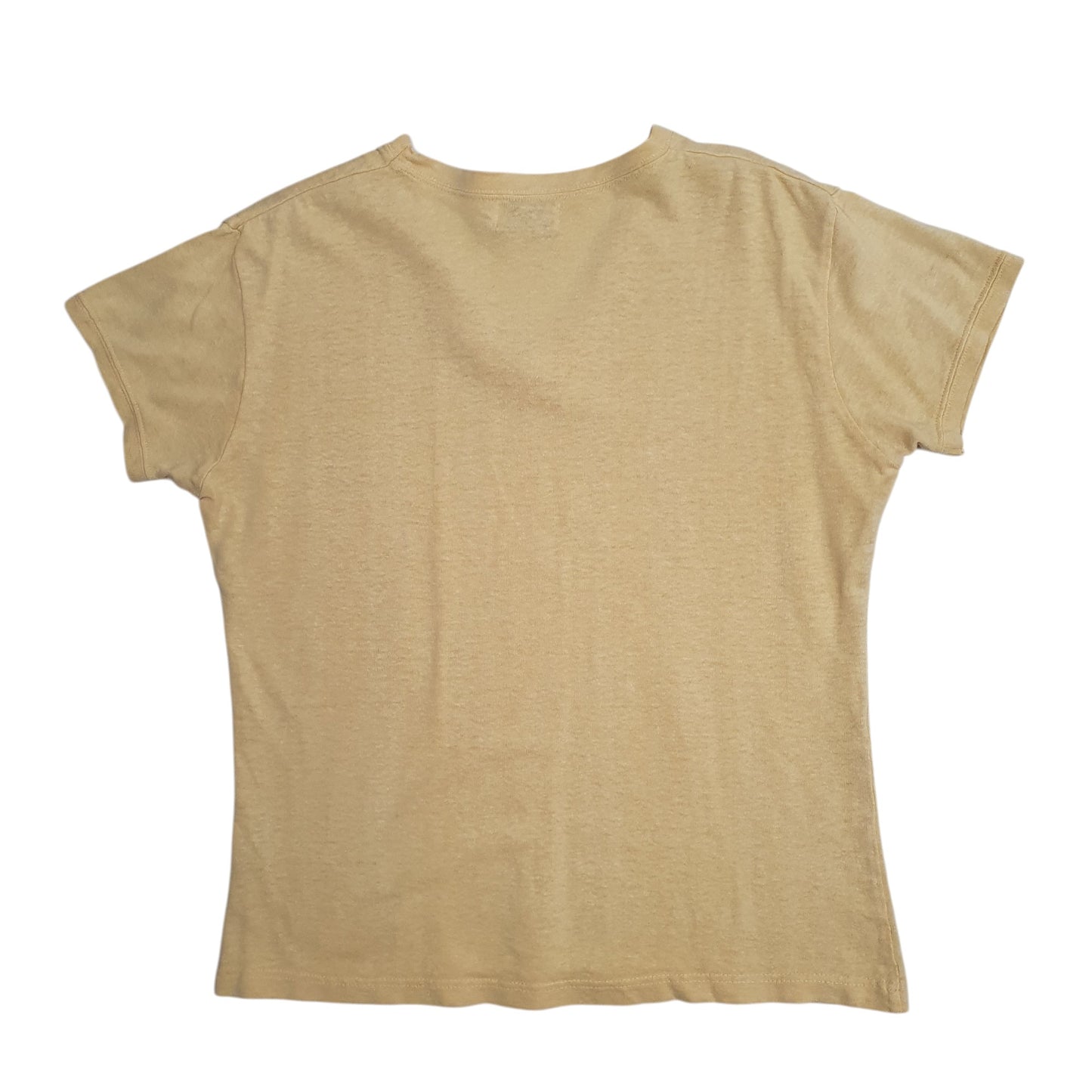 Womens Yellow Nightingales   T Shirt