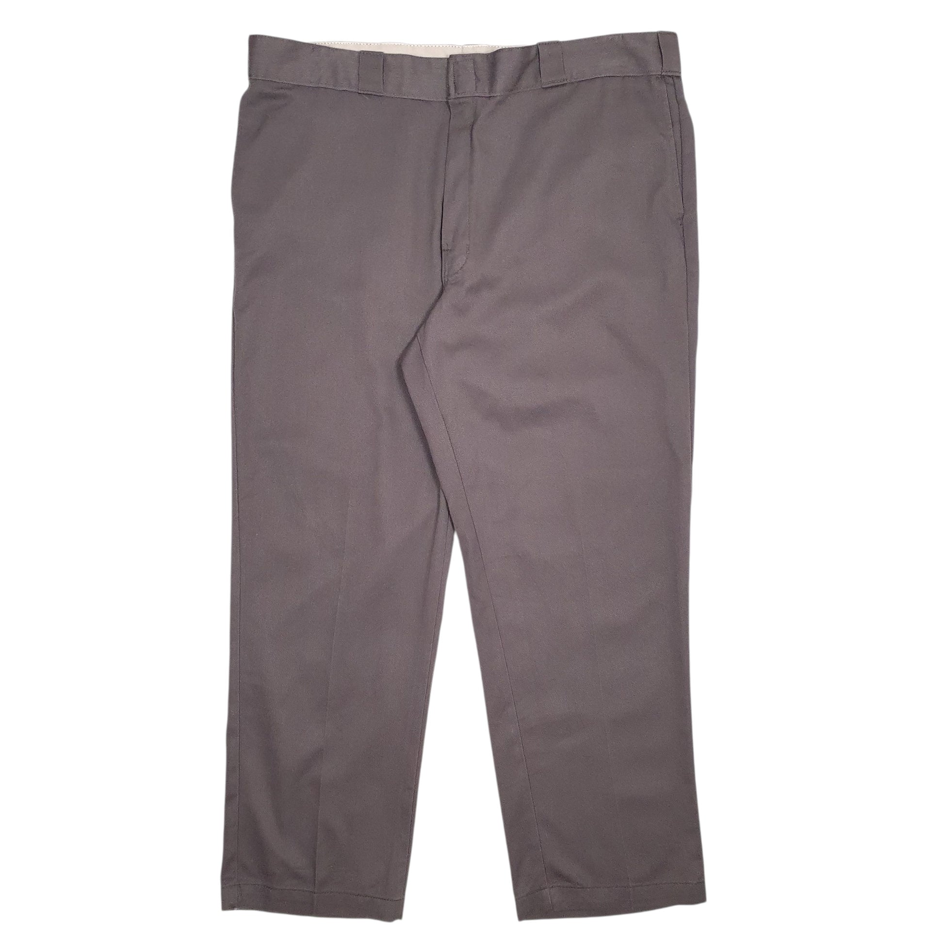 Mens Grey Dickies 874 Workwear Chino Trousers