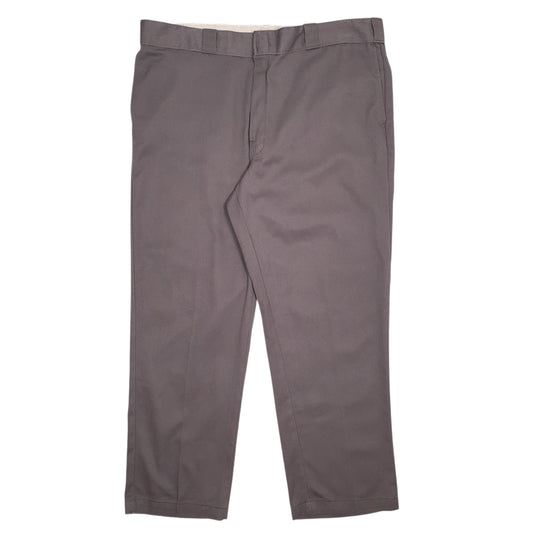 Mens Grey Dickies 874 Workwear Chino Trousers