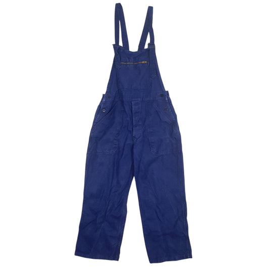 Mens Blue Le Mont Carmel  Dungaree Trousers