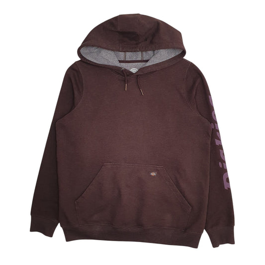 Womens Brown Dickies  Hoodie Jumper