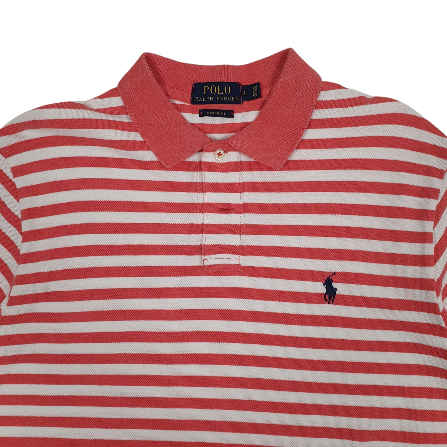 Mens Pink Polo Ralph Lauren   Polo Shirt