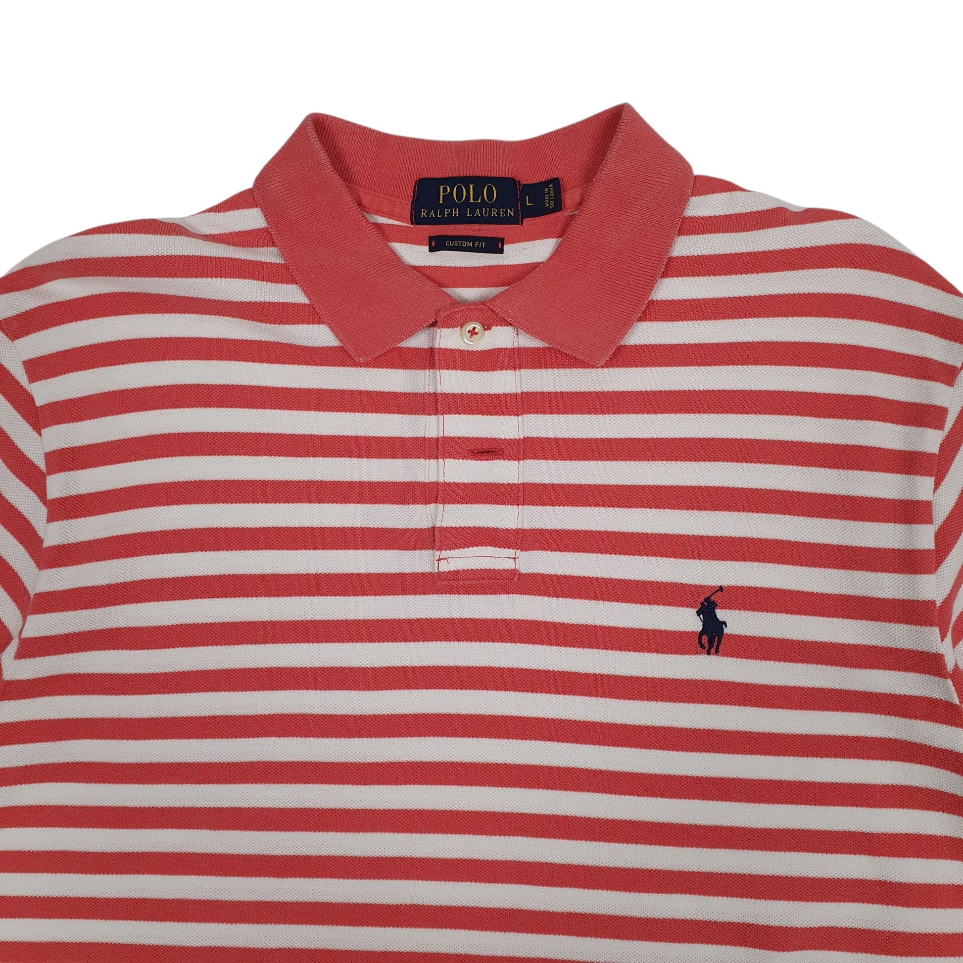 Mens Pink Polo Ralph Lauren   Polo Shirt