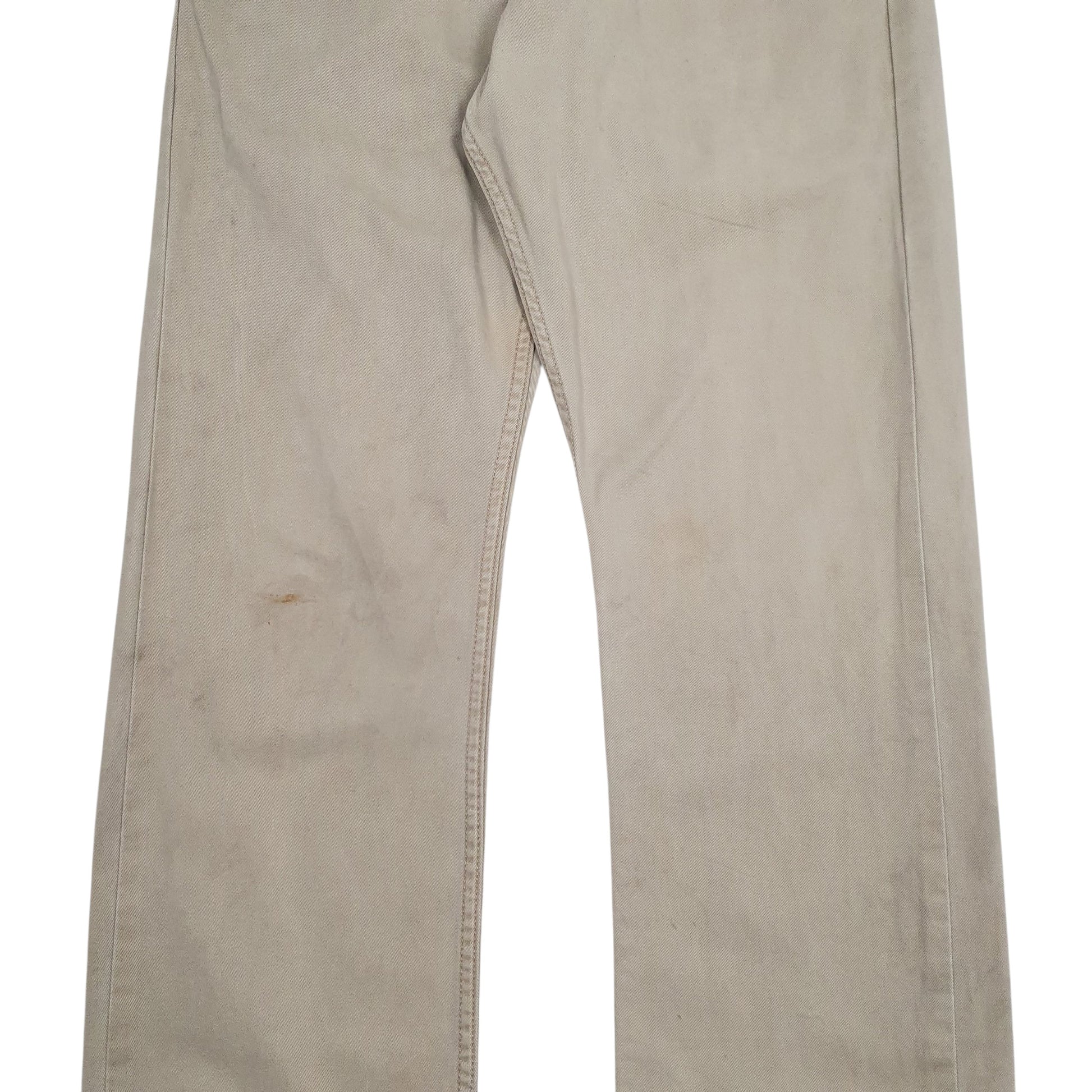 Mens Beige Levis   Jeans