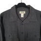 Mens Grey L.L.Bean Thick Chamois  Shirt