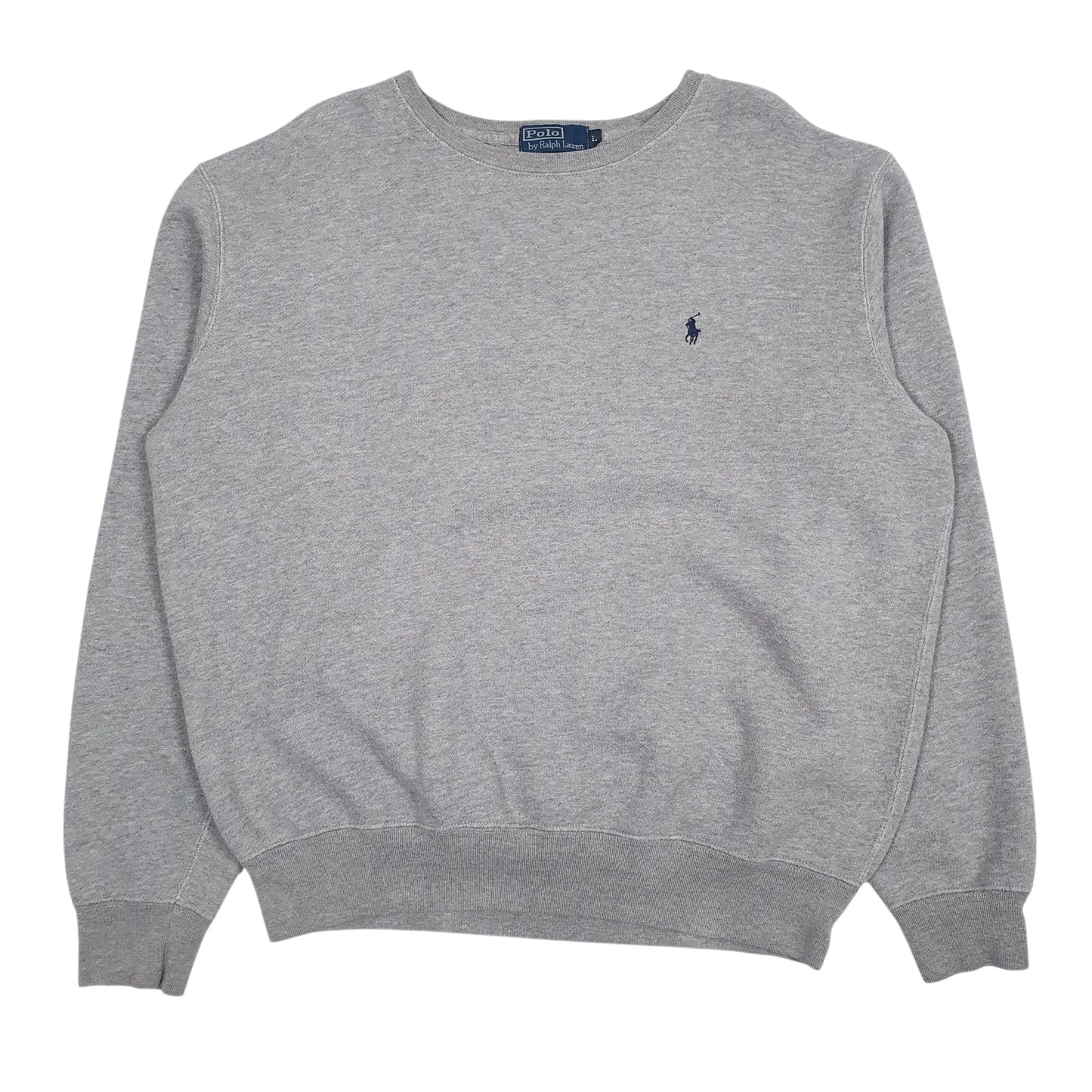Mens Grey Polo Ralph Lauren  Crewneck Jumper
