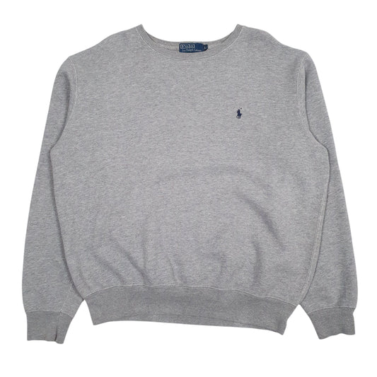 Mens Grey Polo Ralph Lauren  Crewneck Jumper
