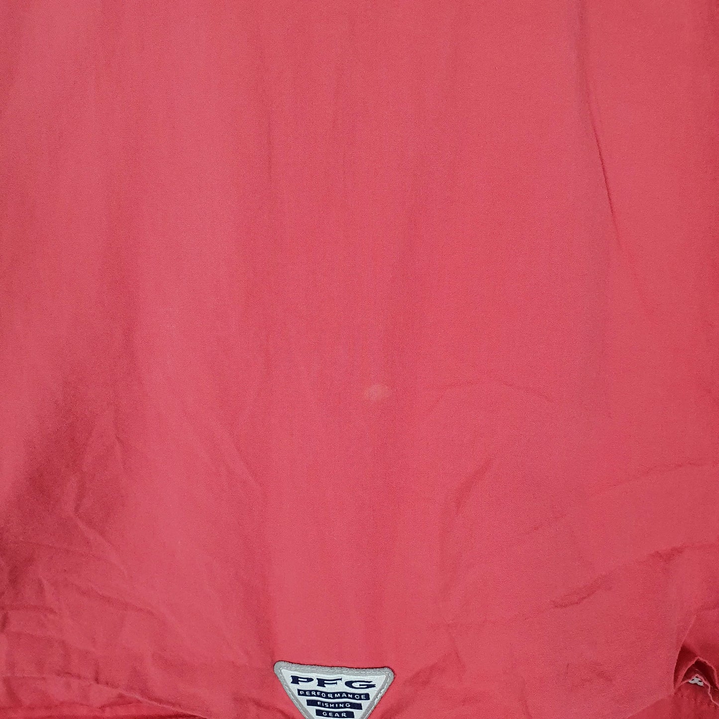 Mens Pink Columbia Sportswear Company PFG Fishing  Shirt