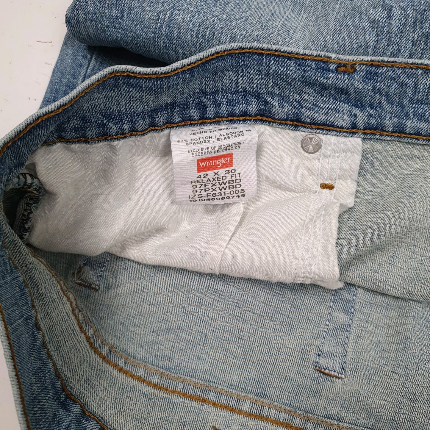 Mens Blue Wrangler   Jeans