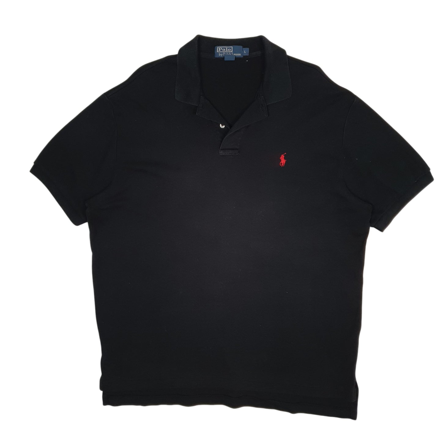 Mens Black Polo Ralph Lauren  Short Sleeve Polo Shirt