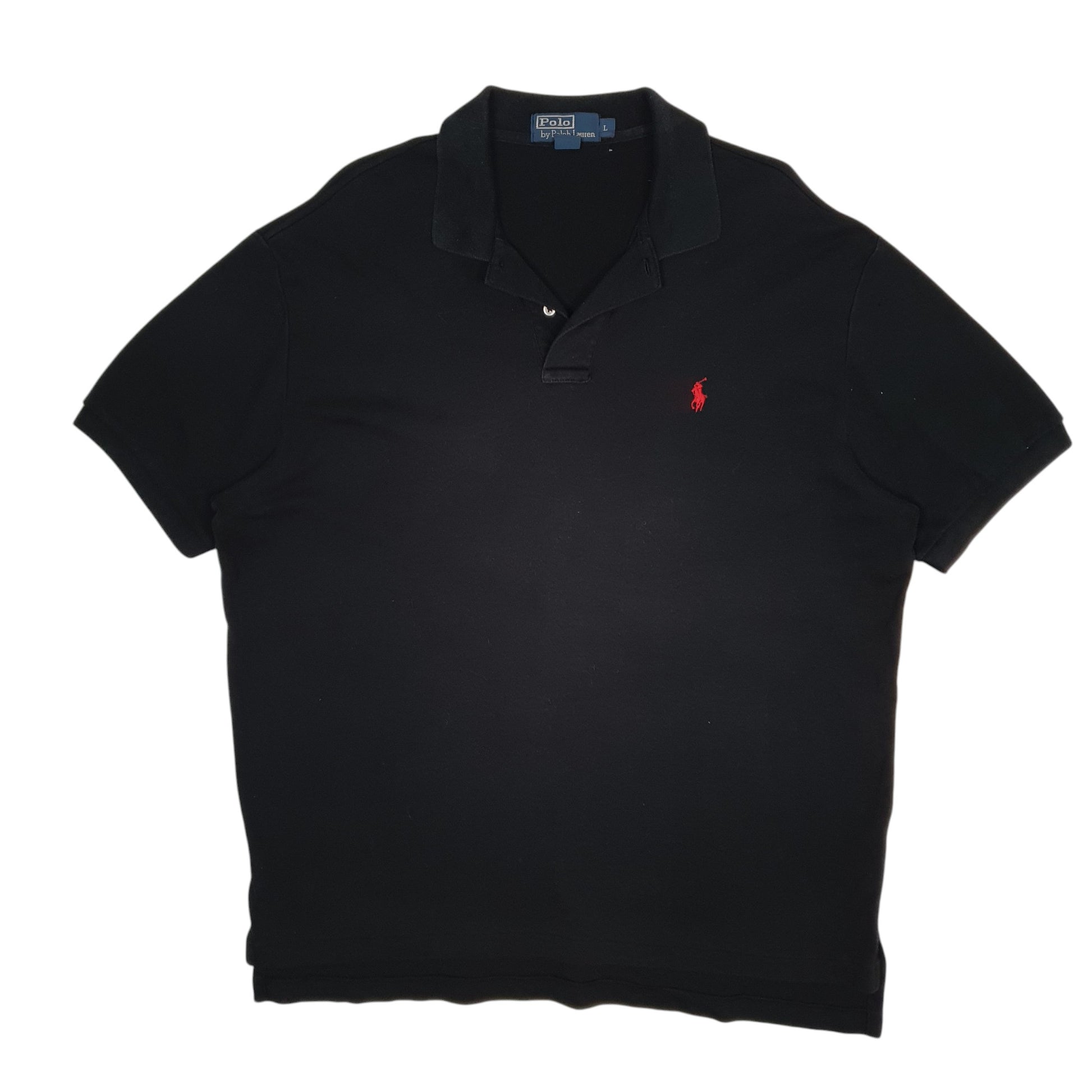 Mens Black Polo Ralph Lauren  Short Sleeve Polo Shirt