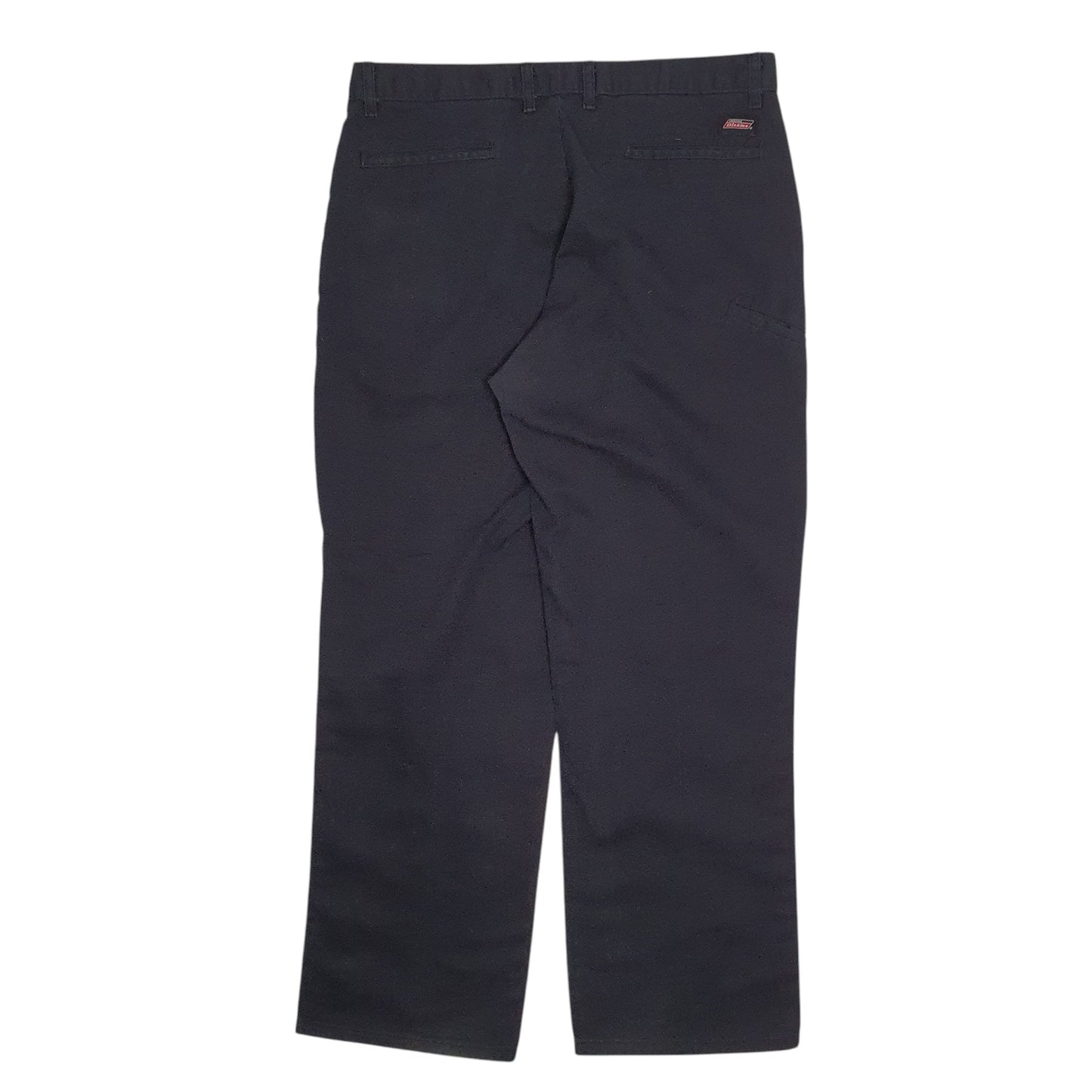 Mens Black Dickies   Trousers