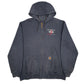 Mens Blue Carhartt  Full Zip Jumper