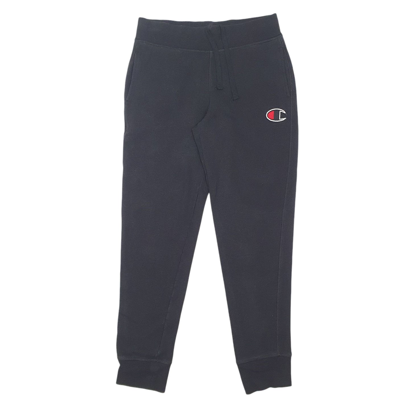 Mens Black Champion Stretch Jogger Trousers