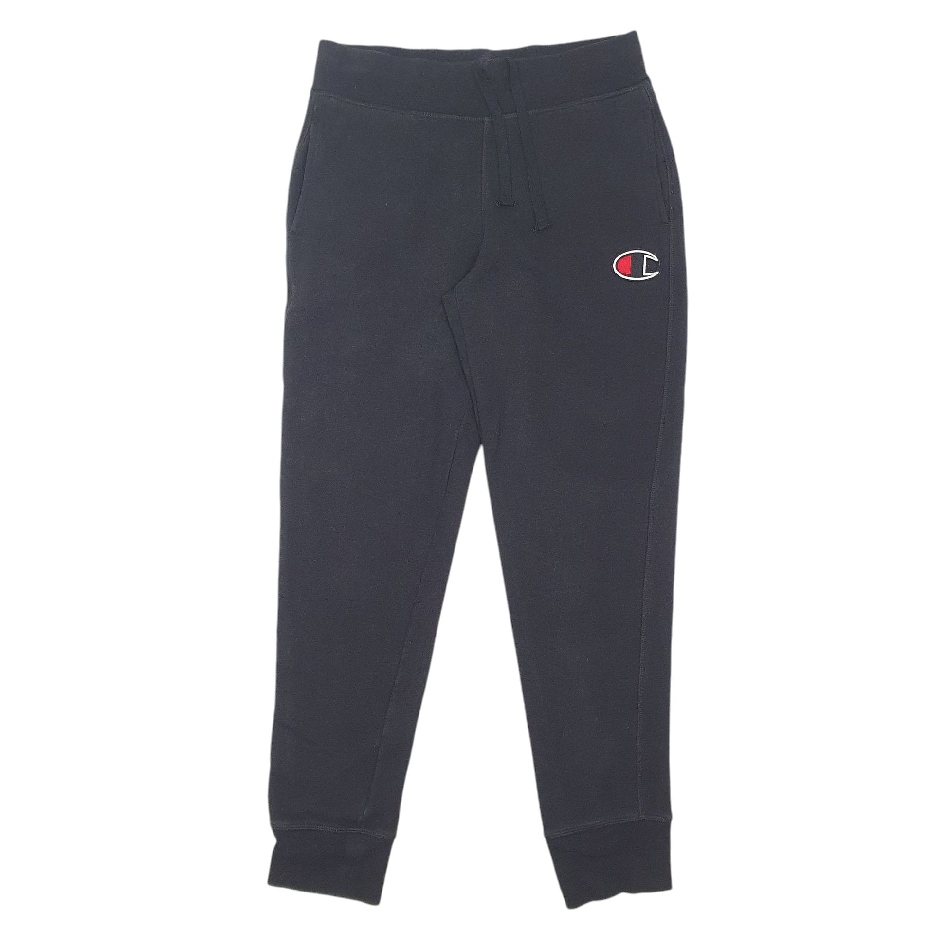 Mens Black Champion Stretch Jogger Trousers