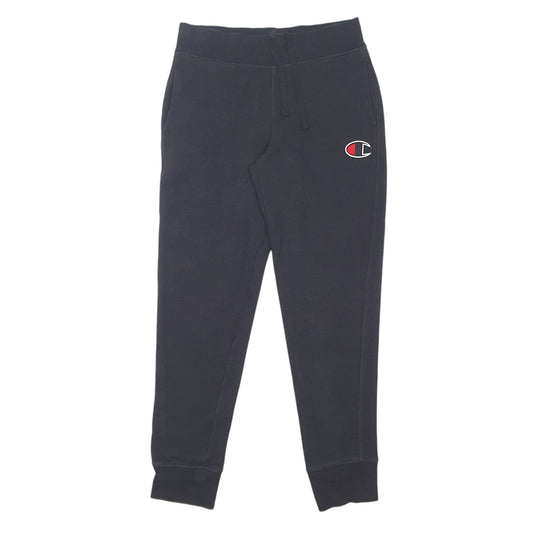 Mens Black Champion Stretch Jogger Trousers