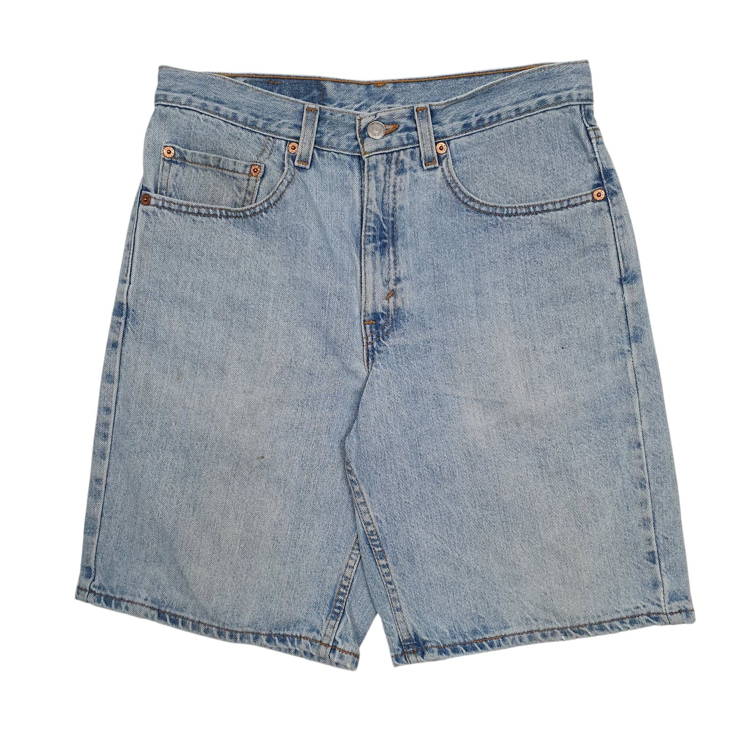 Mens Blue Levis Vintage 90s Made In USA Denim Shorts