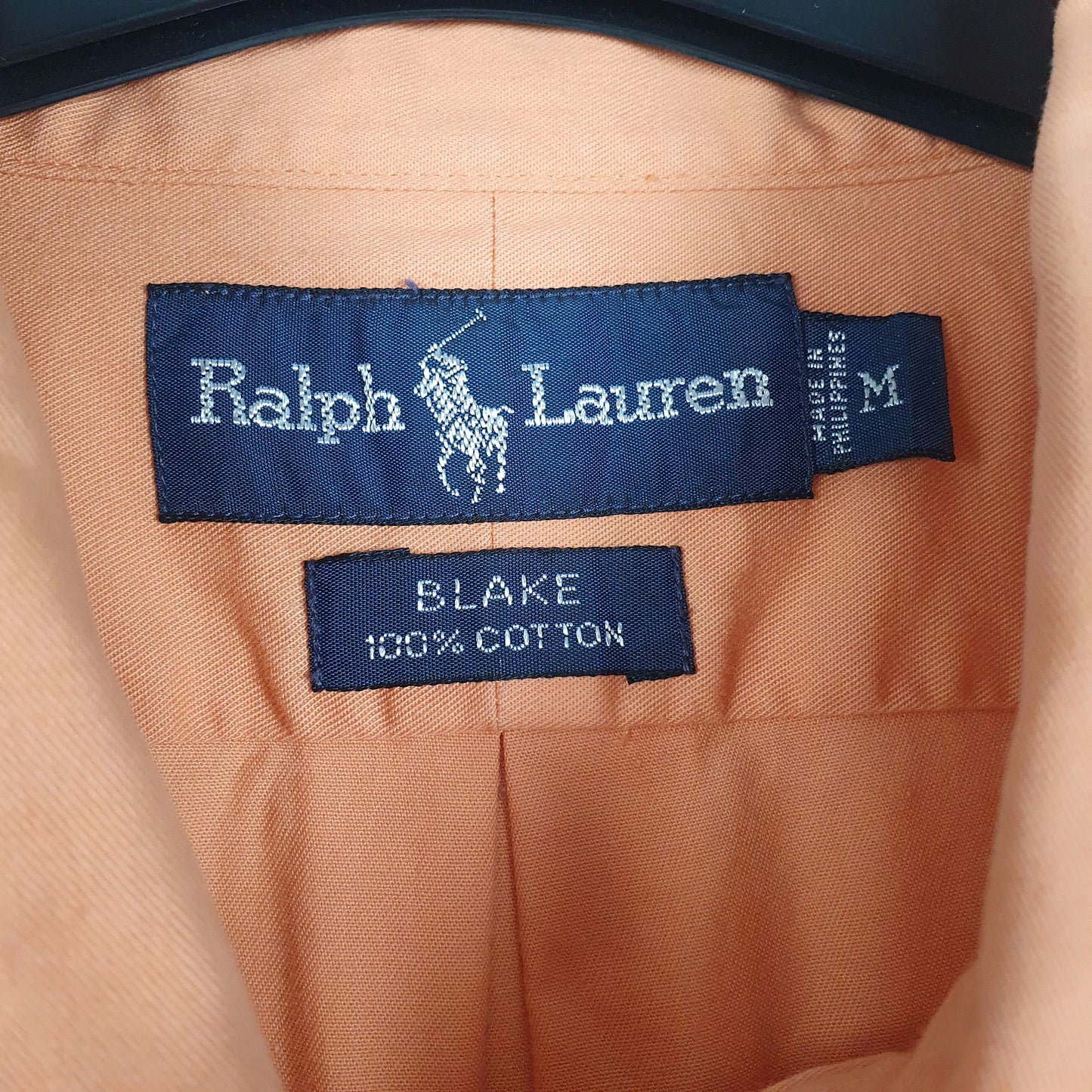 Mens Orange Ralph Lauren Blake  Shirt