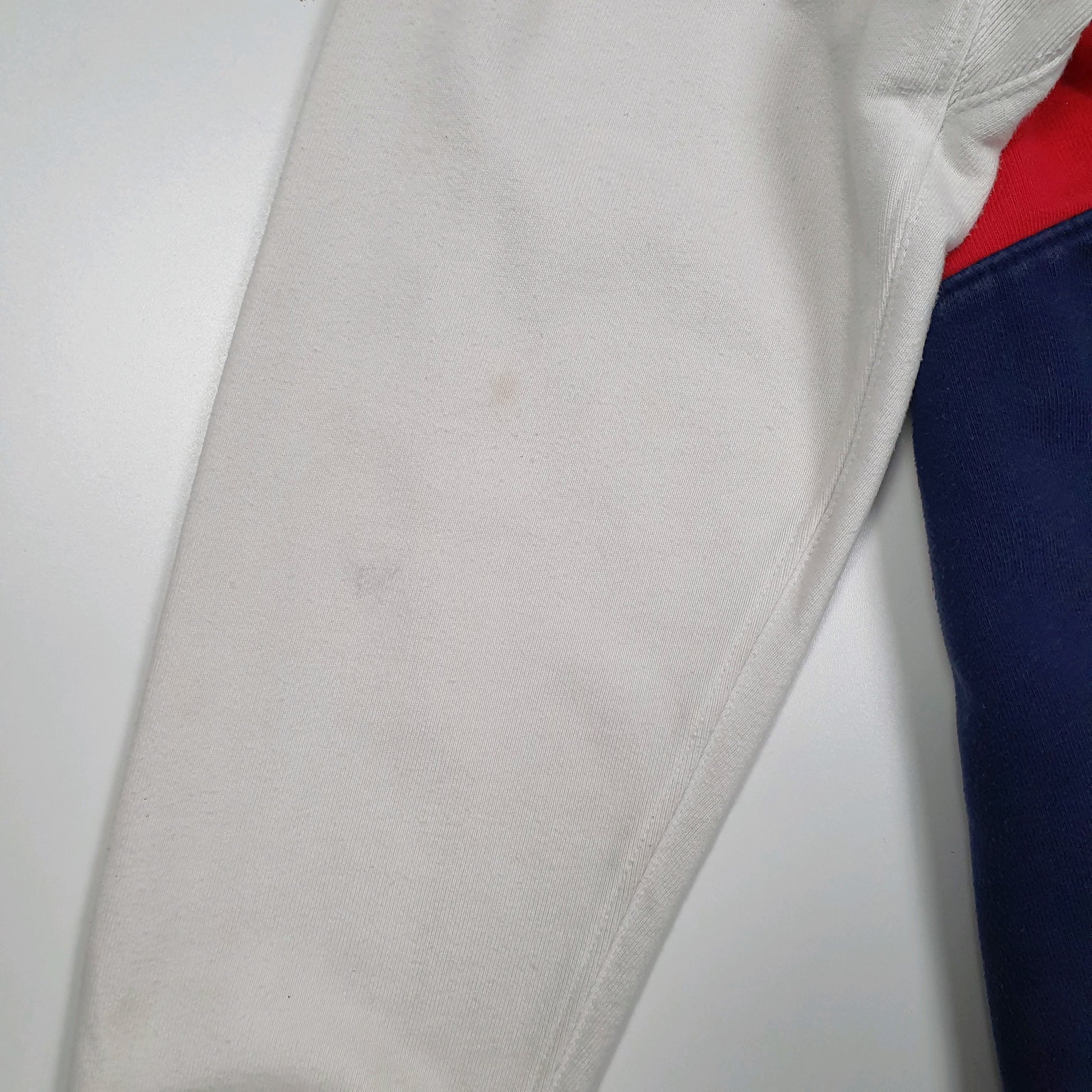 Mens White Levis  Hoodie Jumper