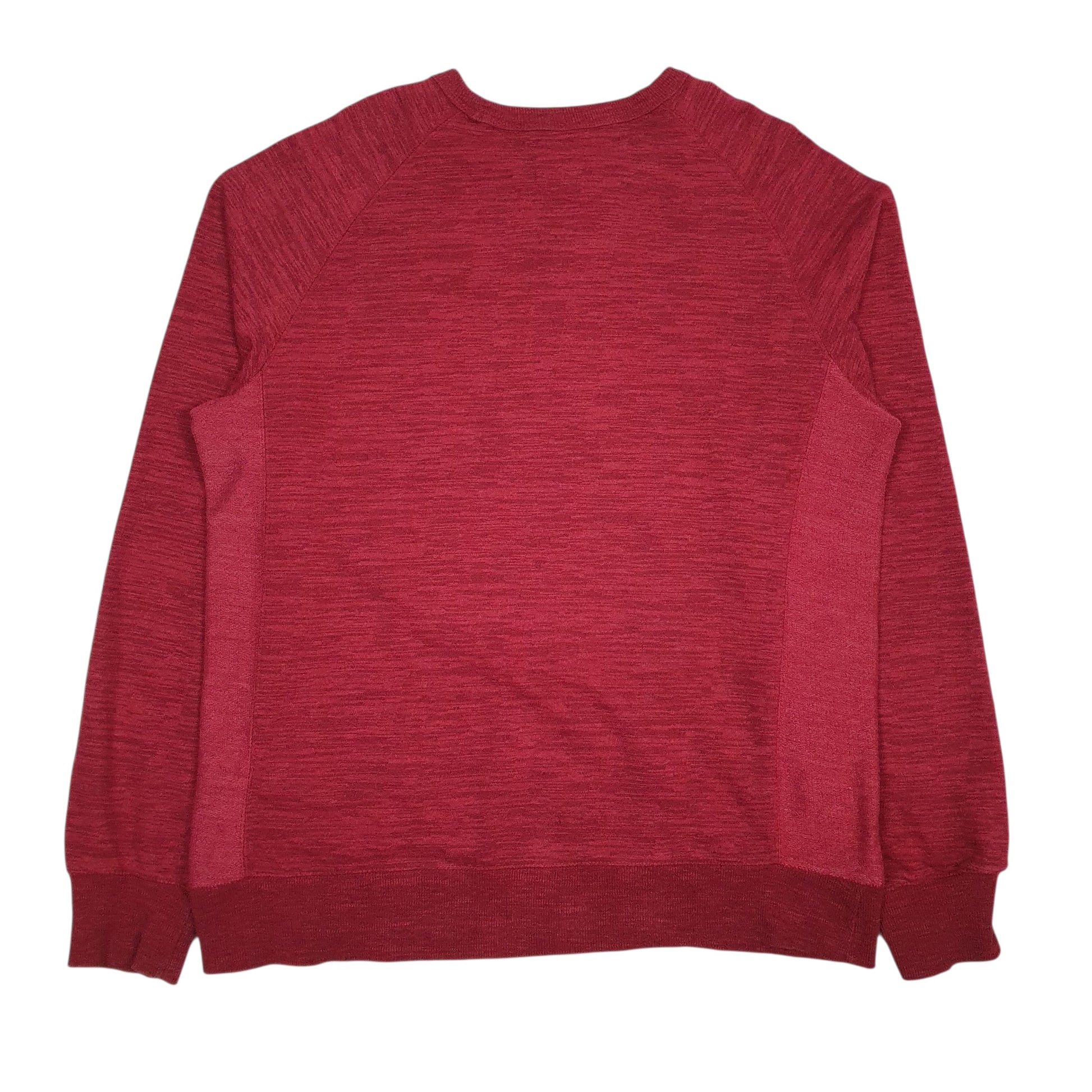 Mens Red Champion  Crewneck Jumper