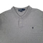 Mens Grey Polo Ralph Lauren   Polo Shirt