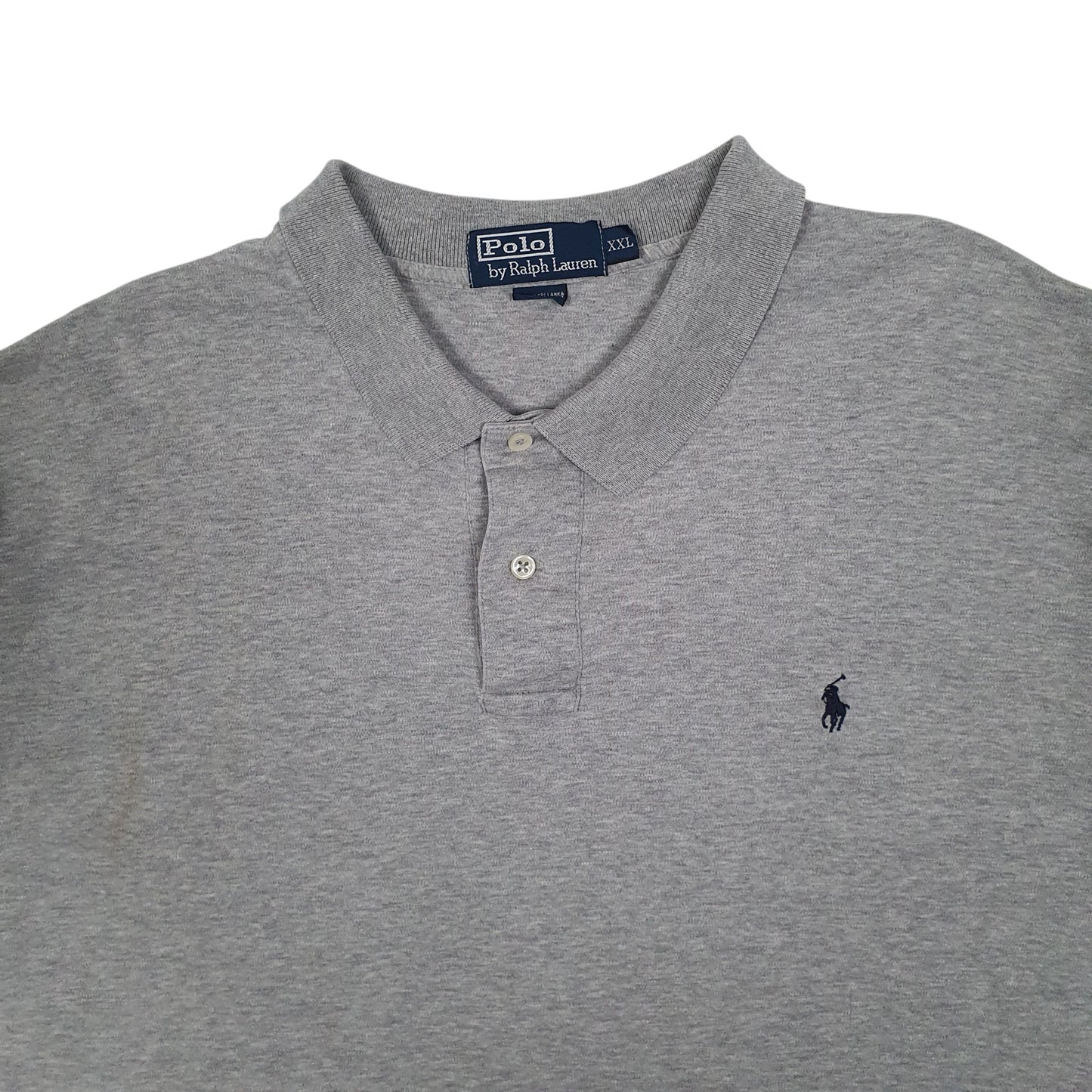 Mens Grey Polo Ralph Lauren   Polo Shirt