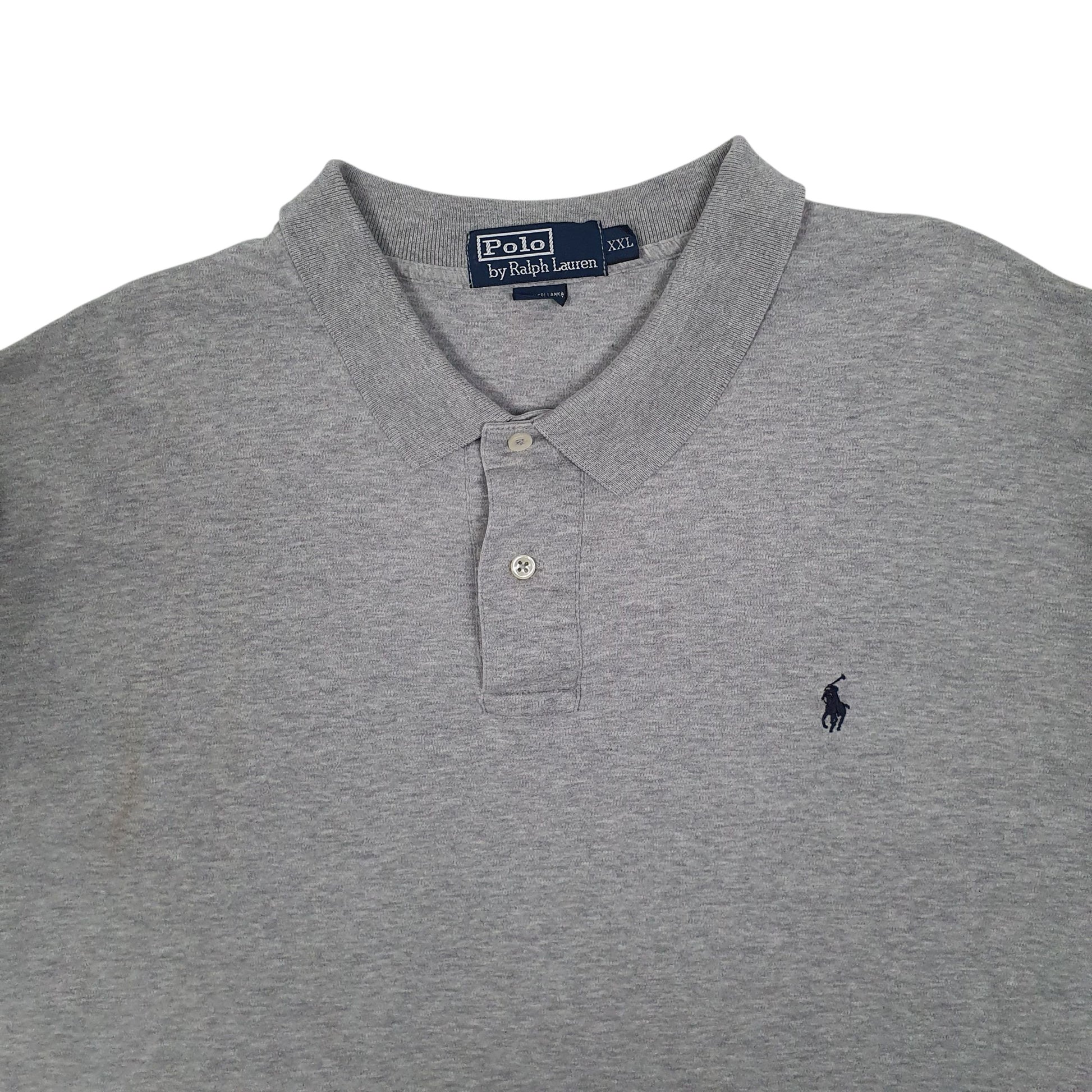Mens Grey Polo Ralph Lauren   Polo Shirt