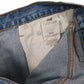 Womens Blue Levis 505 Cut Offs  Shorts