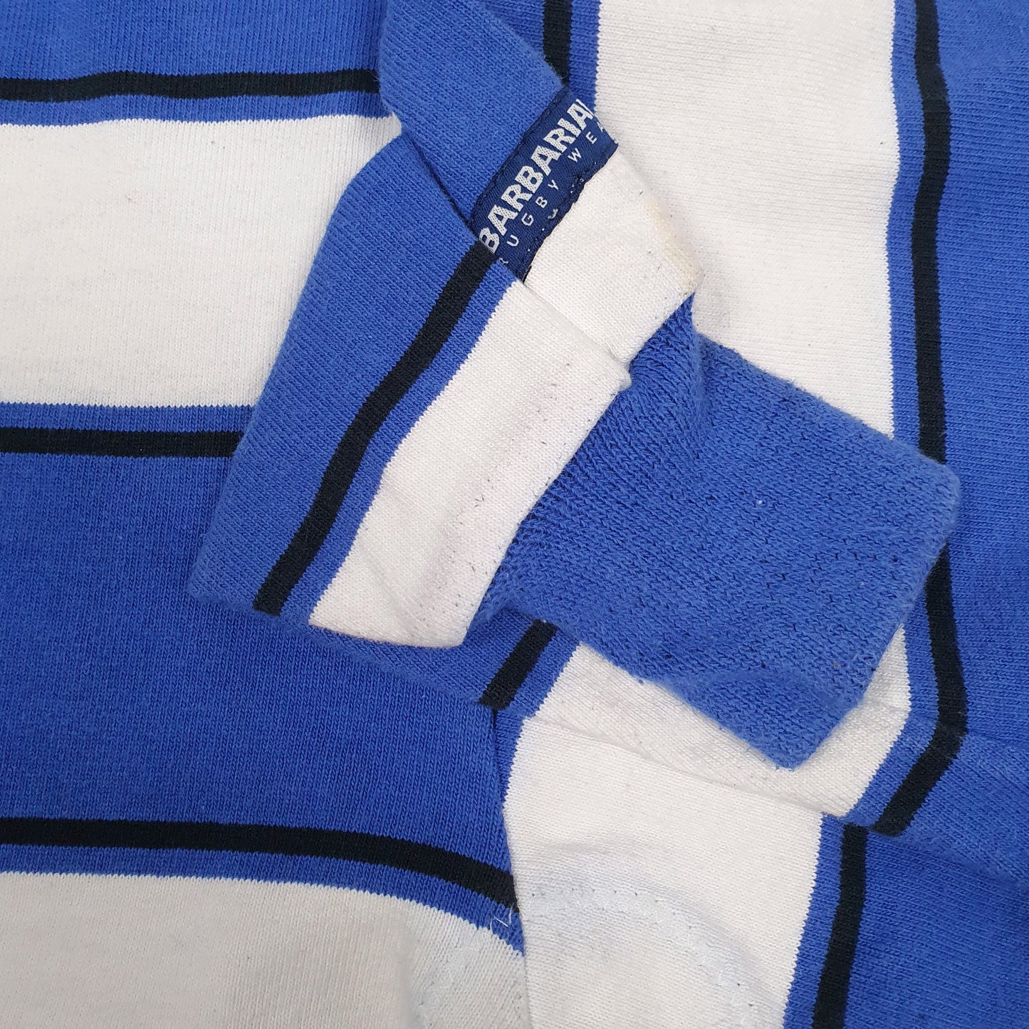 Mens Blue Barbarian Gaels Field Hockey  Polo Shirt