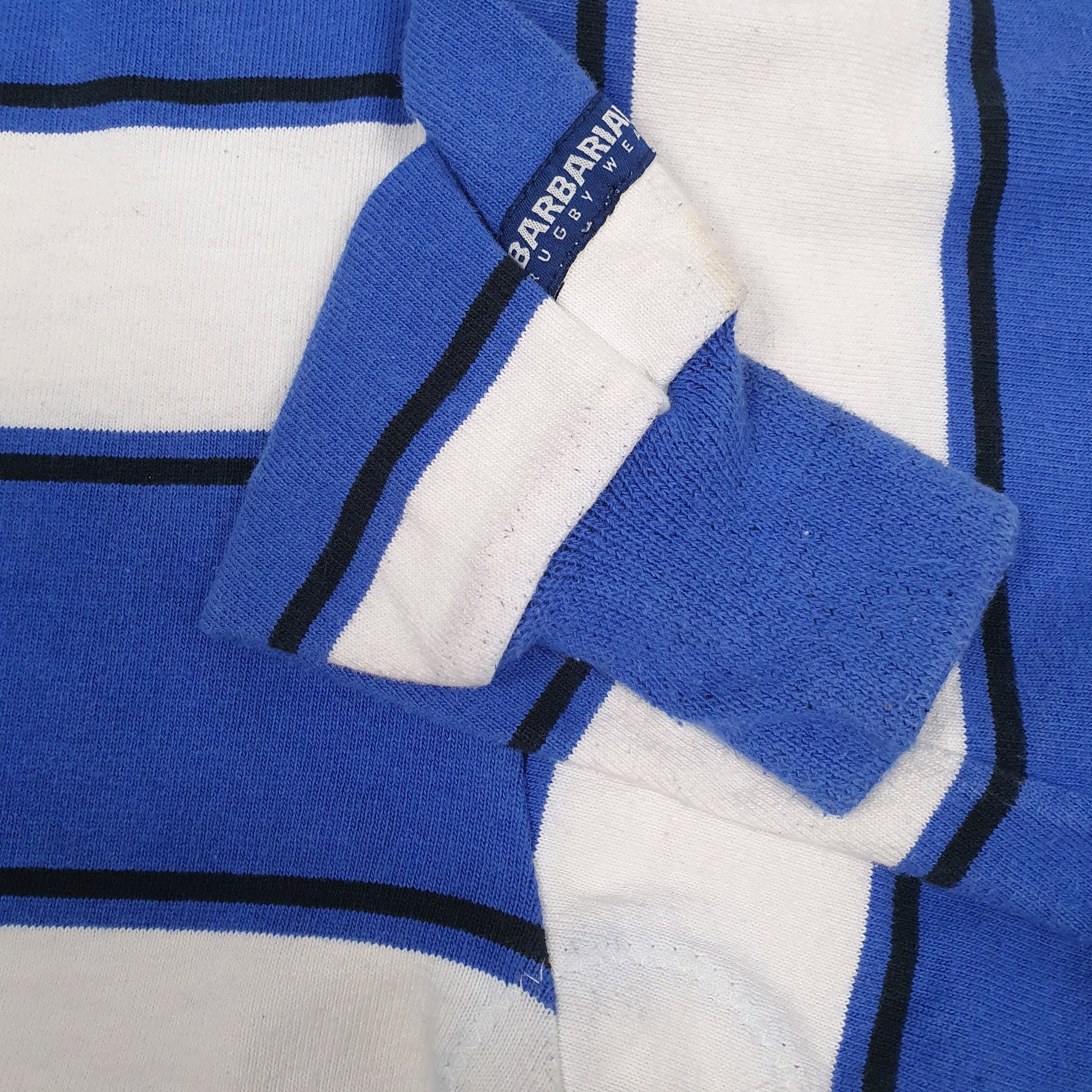 Mens Blue Barbarian Gaels Field Hockey  Polo Shirt