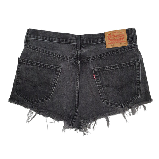 Womens Grey Levis Cut Offs  Shorts
