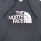 Mens Black The North Face Spellout Hoodie Jumper
