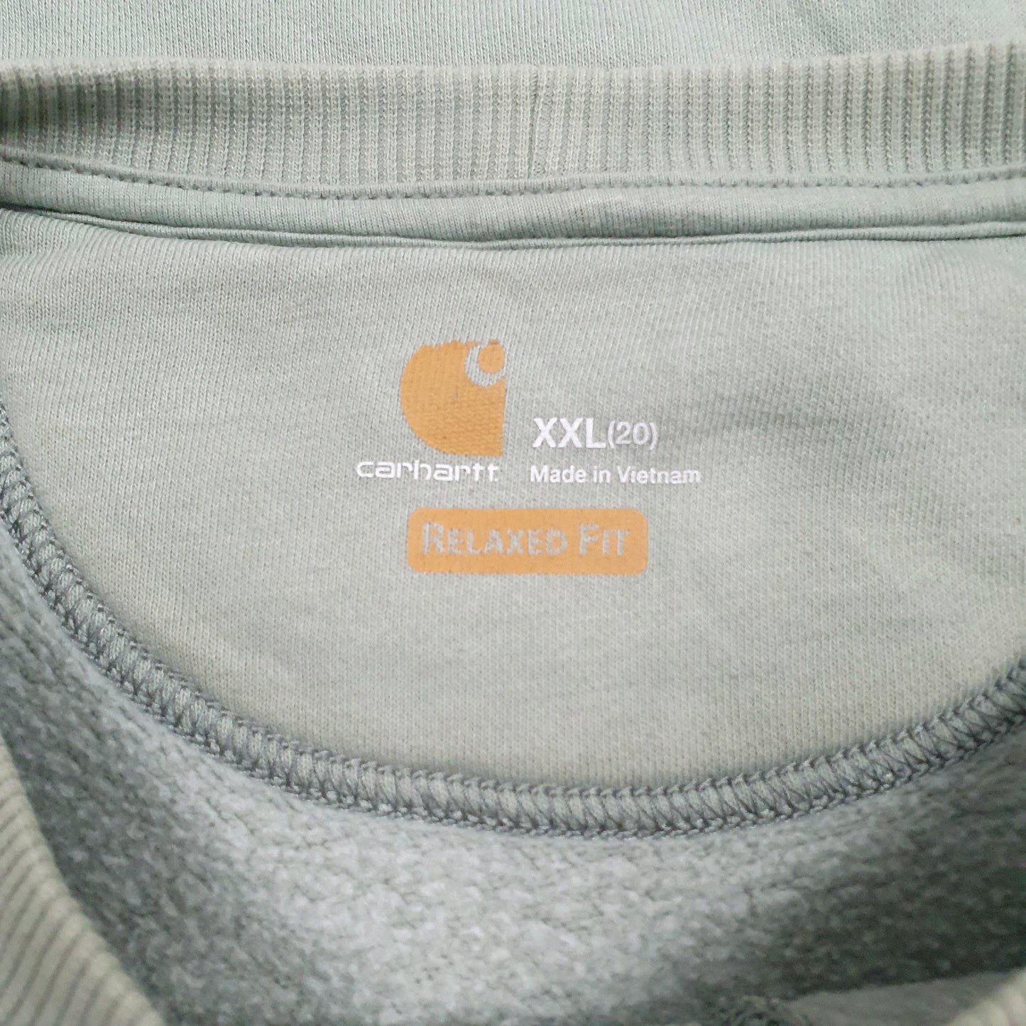 Womens Green Carhartt  Crewneck Jumper