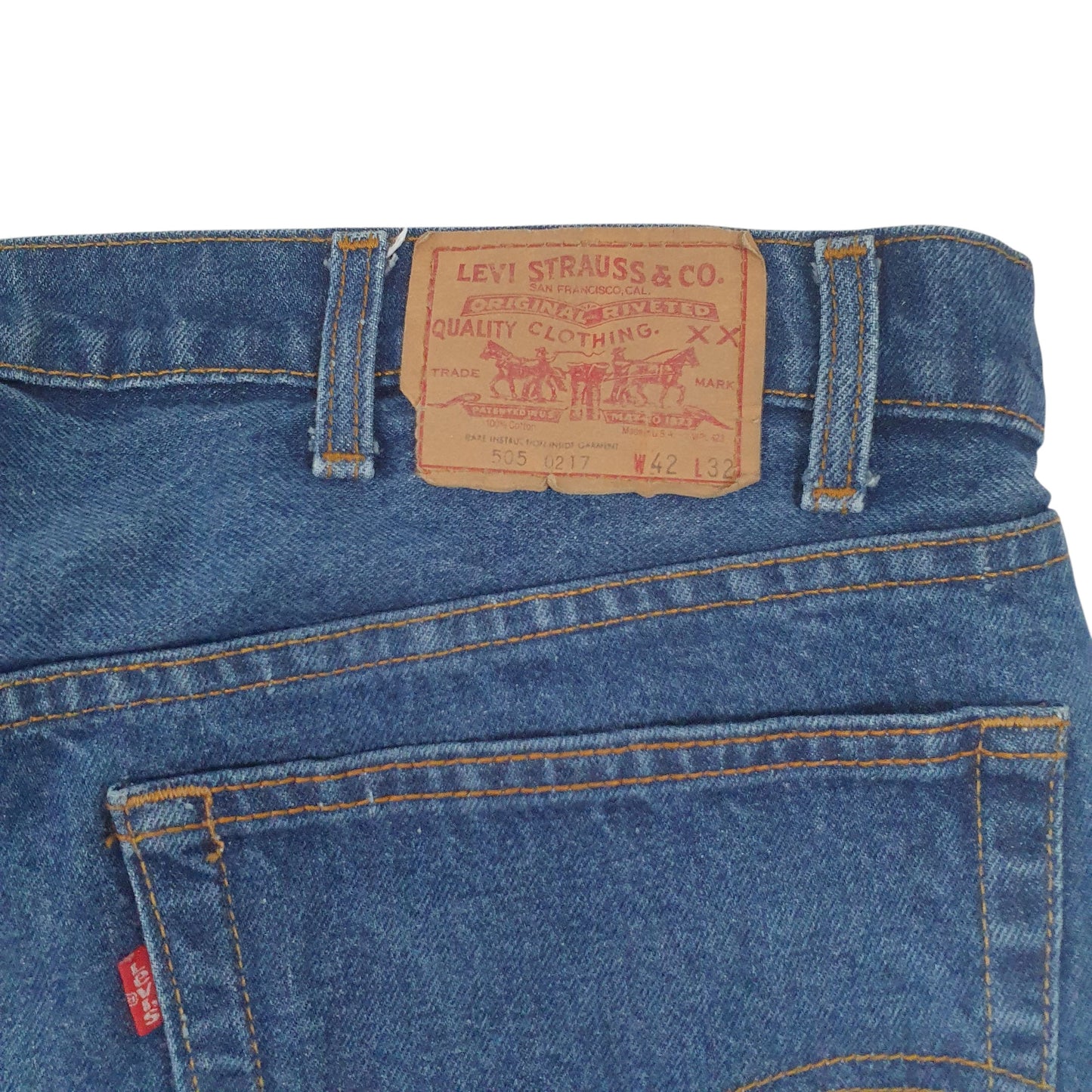 Mens Blue Levis Vintage 80s  Jeans